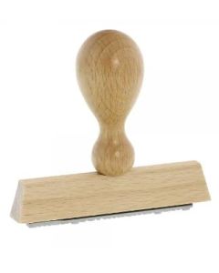 Houten Handstempel 25x100 mm